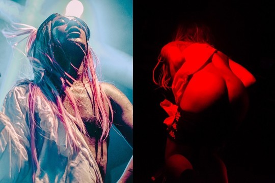 Translytė JAV žvaigždė Mykki Blanco stulbino lietuvius: maitino vaisiais ir rodė nuogą užpakalį