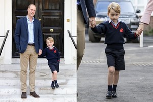 Neįtikėtina, ką princas George'as valgo mokykloje