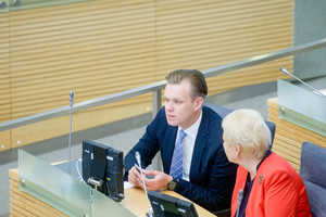 Gabrielius Landsbergis apie koaliciją: „Jos jau nebėra"