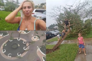 Floridoje Erika Santos išgyvena pavojingą uraganą: „Žmonės siūlosi vieni kitiems padėti“