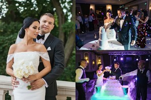 Greta Lebedeva ir Aleksandras Kazakevičius paviešino pasakiškų vestuvių akimirkas