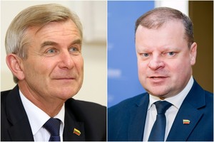 Apklausa: didėja Viktoro Pranckiečio ir Sauliaus Skvernelio populiarumas