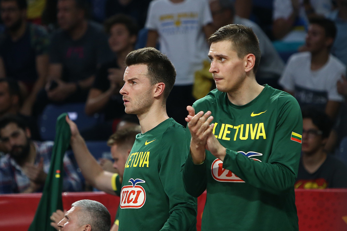  Lietuvos rinktinė aštuntfinalyje neprilygo Graikijai <br> G.Šiuparo nuotr.