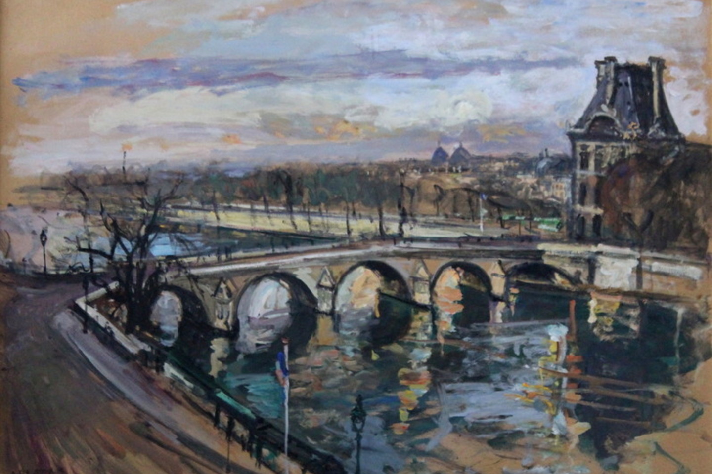  Neemija Arbit Blatas (1908–1999) - „Karuselės tiltas“ (Pont de Carrousel). 