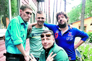 Gediminas Juodeika TV seriale filmuojasi su sūnumis