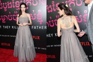 Tatuiruotą kūną parodžiusi Angelina Jolie prabilo ir apie savo savijautą