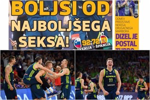 Po smūgio ispanams – Slovėnijos žiniasklaidos siautulys: „Geriau negu geriausias seksas“