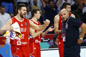 Rusijos šturmą atlaikiusi Serbija – Europos čempionato finale