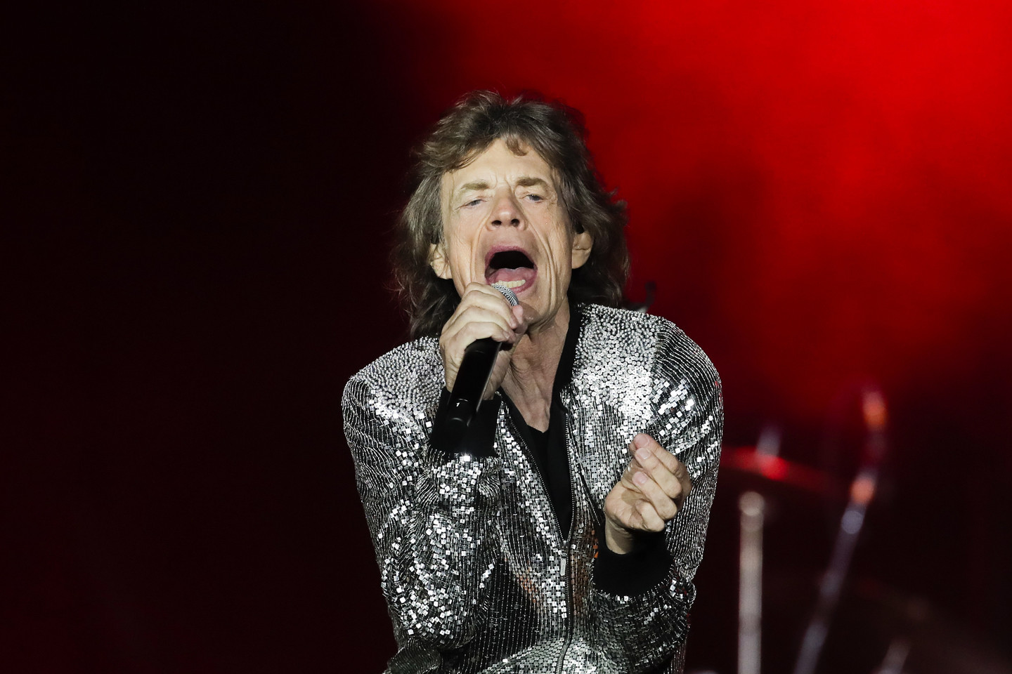 74-erių M.Jaggeris koncertuose nerodo jokių nuovargio žymių.<br>AP nuotr.