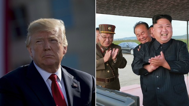 Donaldas Trumpas dar kartą perspėjo Šiaurės Korėją
