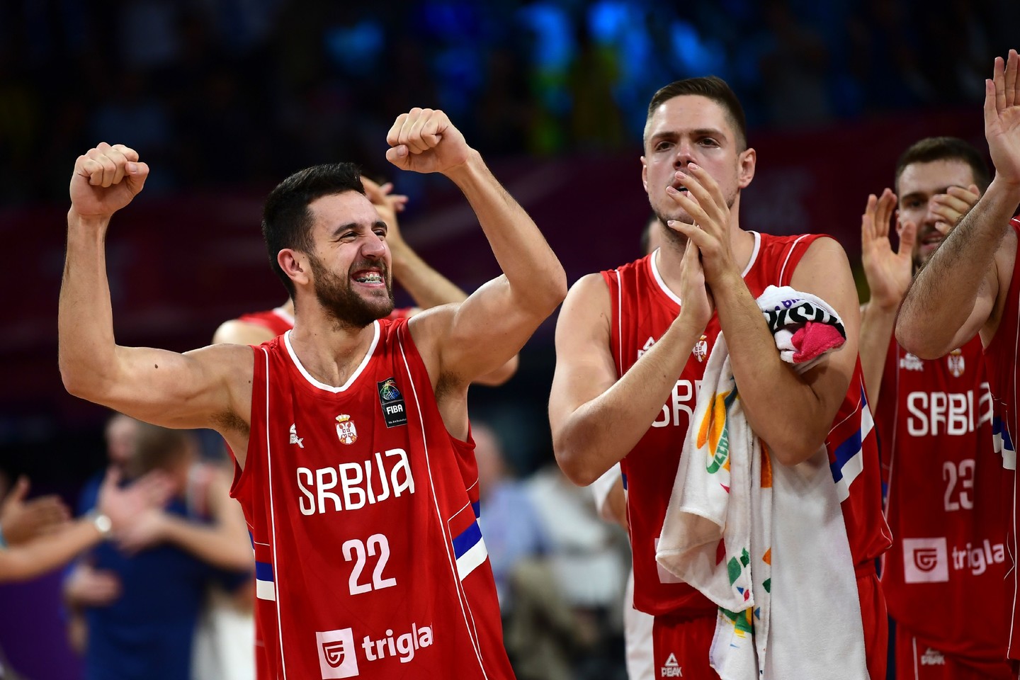  Serbijos rinktinė nuo Europos čempionato starto buvo tarp favoričių.<br> AFP/Scanpix nuotr.