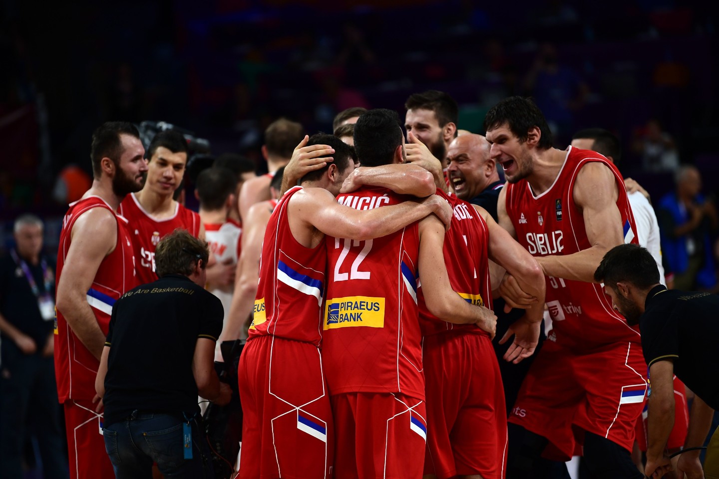 Serbijos rinktinė nuo Europos čempionato starto buvo tarp favoričių.<br> AFP/Scanpix nuotr.