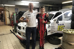 „Parnu 1000 km“ lenktynėse su Ramūnu Čapkausku startuos 15-metis Justas Jonušis