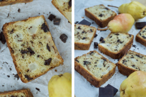 Keksas su kriaušėmis ir šokoladu namus pripildys dievišku aromatu