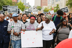 Per demonstracijas Sent Luise areštuota dešimtys žmonių, rengiamasi naujiems protestams