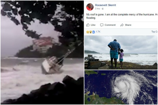 Košmaras Dominikoje: uraganas „Maria“ plėšė stogus, tarnybos gelbėjo premjerą