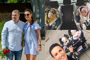 Katažina Zvonkuvienė džiaugiasi ūgtelėjusiais dvynukais