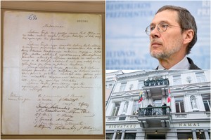 Vasario 16-osios aktas nuo kitų metų bus eksponuojamas Signatarų namuose