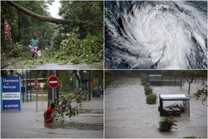 Karibų salas vis stipriau siaubianti „Maria“ nusinešė pirmąją gyvybę