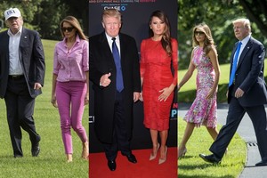 Paaiškino, kodėl Donaldas Trumpas su žmona nesilaiko už rankų