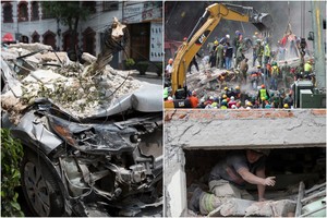 Meksikiečiai atskleidė, kas vyko po košmariško žemės drebėjimo