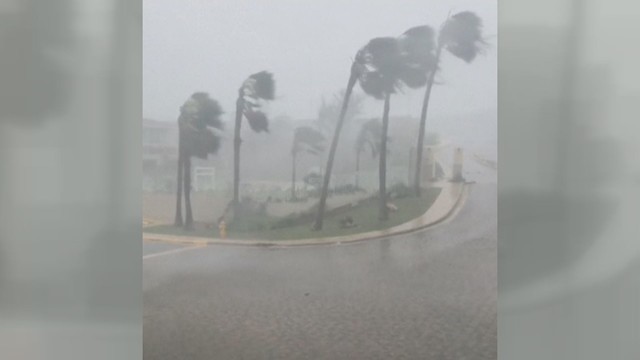 Uraganas „Maria“ be elektros paliko visą Puerto Riką