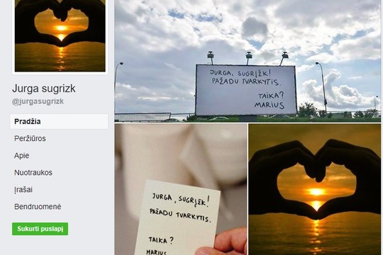 Išaiškėjo, kas reklamuojama graudžioje Jurgos ir Mariaus istorijoje
