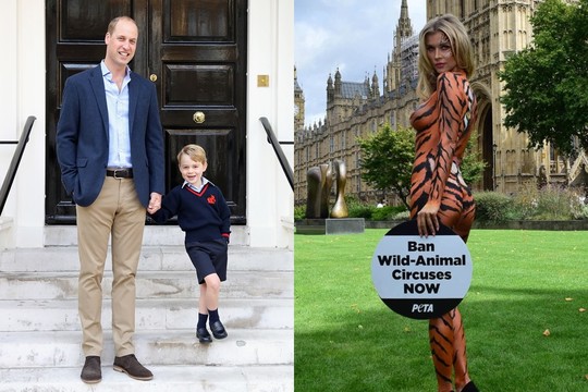 Žvaigždžių savaitėje – seksualus protestas ir ypatingas princo George'o mokyklos maistas