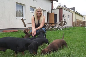 Savo taksams Skaiva Jasevičiūtė-Kraujalė įrengė net atskirą kambarį