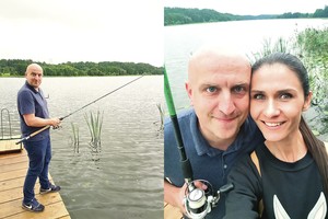 Aktorius Ramūnas Šimukauskas vienu laimikiu ypač didžiuojasi