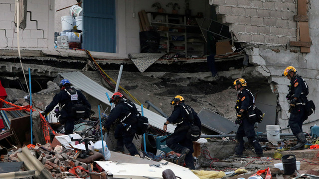 Naujas žemės drebėjimas Meksikoje nusinešė dar gyvybių