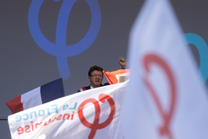 Prancūzijos kairiųjų lyderio pasisakymas apie nacius sukėlė pasipiktinimo bangą 