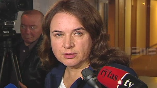 Po žurnalistų klausimų teisingumo ministrė Milda Vainiutė neteko amo