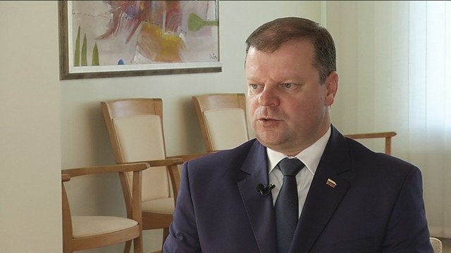 Saulius Skvernelis prabilo apie Gintauto Palucko ir Gabrieliaus Landsbergio slaptus kėslus