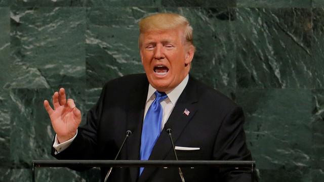 Donaldo Trumpo išsakytus žodžius Šiaurės Korėja prilygina karo paskelbimui