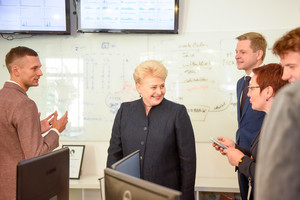 Vilniaus eismą apjungusiems kūrėjams – netikėtas prezidentės pasiūlymas