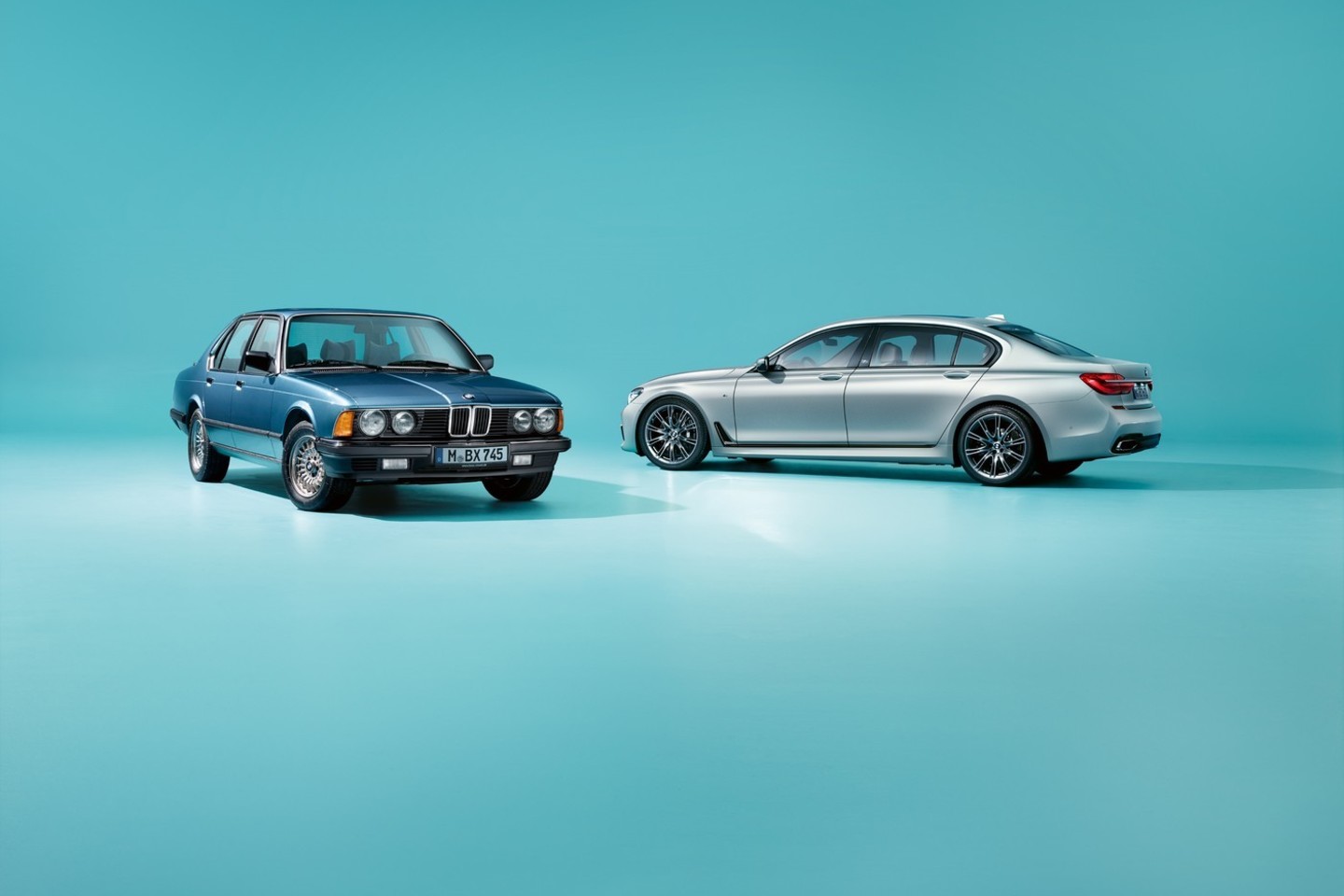 7 serijos BMW, skirtas 40 metų šio modelio jubiliejui.<br>Gamintojo nuotr.
