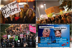 Vokiečius siutina prieš pat akis vėl atgyjantys naciai