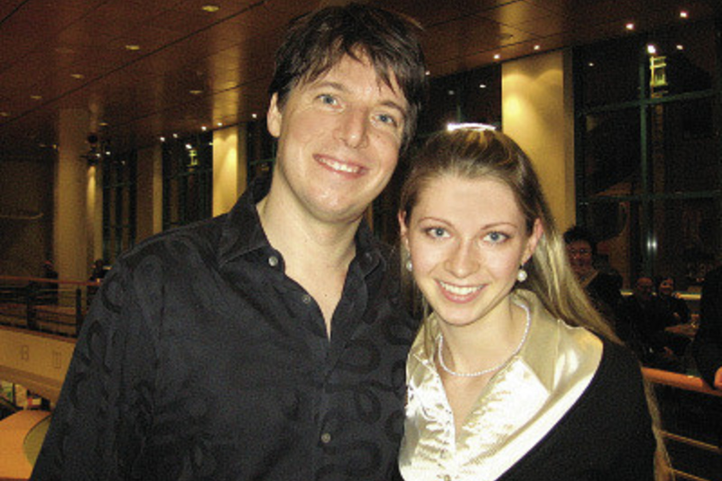  Su „Grammy“ nugalėtoju amerikiečių violončelininku Joshua Bellu.<br> Asmeninio albumo nuotr.