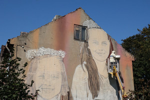 Tadas Vincaitis uostamiestyje pristatys savo naują kūrinį ant namo fasado 