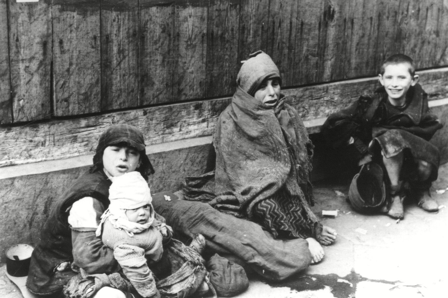 Net ir vaikų gyvenimas žydų getuose buvo siaubingas.<br>„ViDA Press“ nuotr.