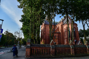 Žvilgsnis į Palangą pro bažnyčios bokšto langus