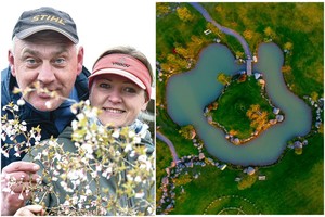 Žemaitijoje medikas su drauge sukūrė rojaus sodą ir pasirūpino nakvyne svečiams