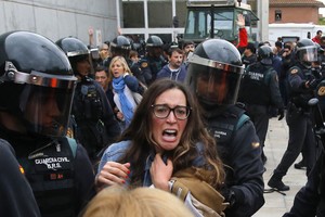 Į chaosą Katalonijoje patekusi lietuvė: „Tokie vaizdai Europoje neįtikėtini“