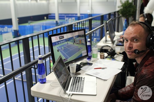 Teniso turnyre Kaune per dieną „dirbo“ 212 kamuoliukų