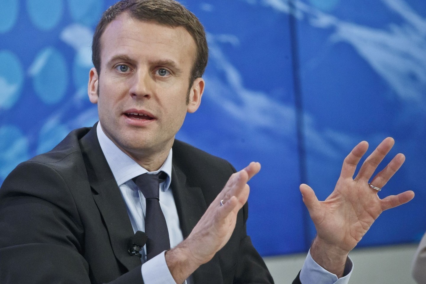 Prancūzijos prezidentas Emmanuelis Macronas palaiko Ispanijos vienybę.
