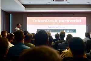 Stebinantis investuotojų susidomėjimas „TokenDesk" ICO