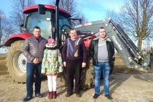 Stringių šeima džiaugiasi moderniu ūkiu