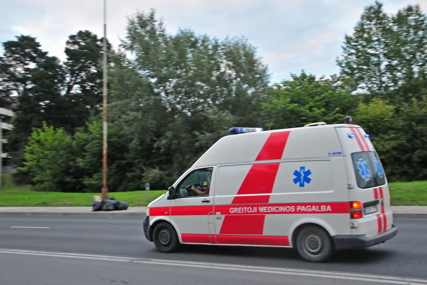 Per avariją Panevėžyje nukentėjo moteris ir vaikas.
