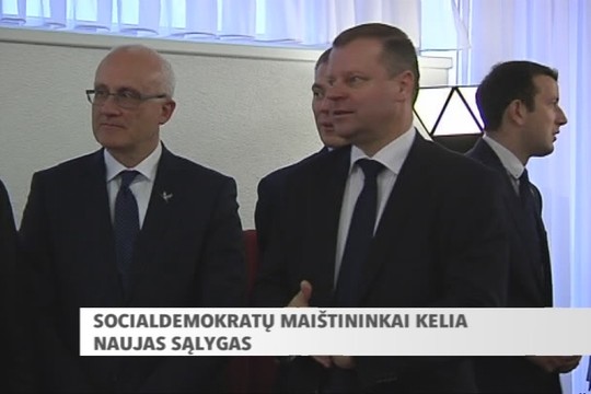 Trumpos žinios: socialdemokratų maištininkai kelia naujas sąlygas